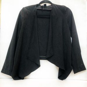 Black waist length jacket by H & M size 6